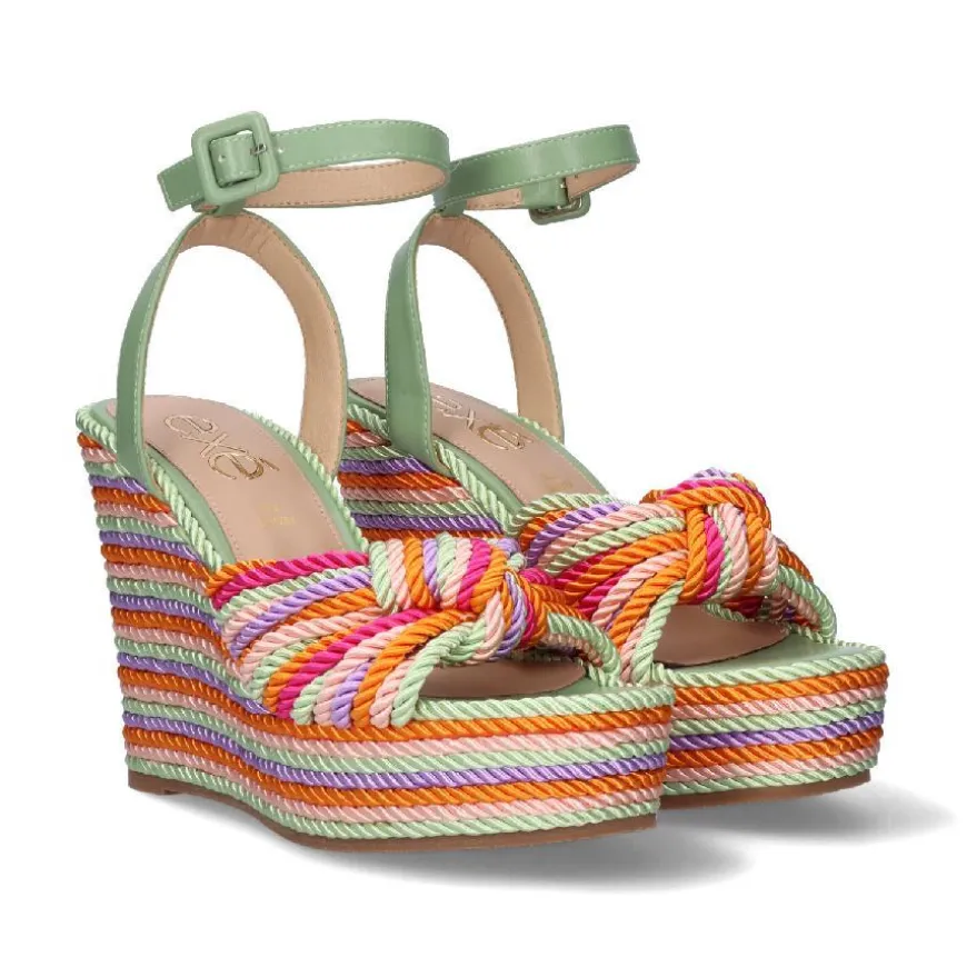 CUNHA NAOMI 937 - GREEN/FUXIA