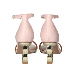 SANDALIA LILIAN 055 - NUDE/ORANGE