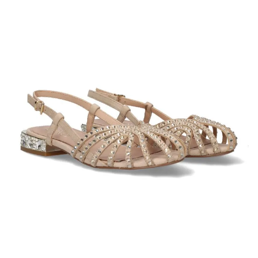 SANDALIA NICOLE 615 - BEIGE