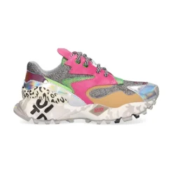Sapatilha 134-19 - Silver/Fuxia