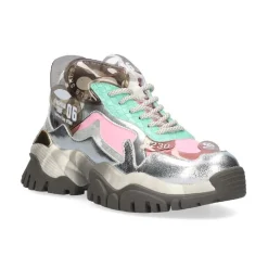 TENIS 22E10-3 - SILVER/PINK